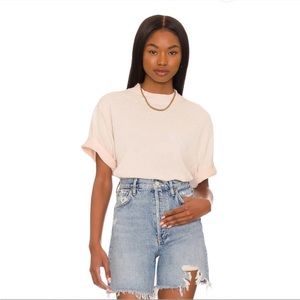 Anine Bing pink tshirt